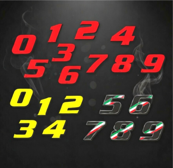 NUMERI ADESIVI